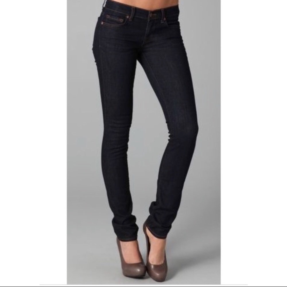J Brand Jeans 912 BLK Pencil Leg Cut 1409